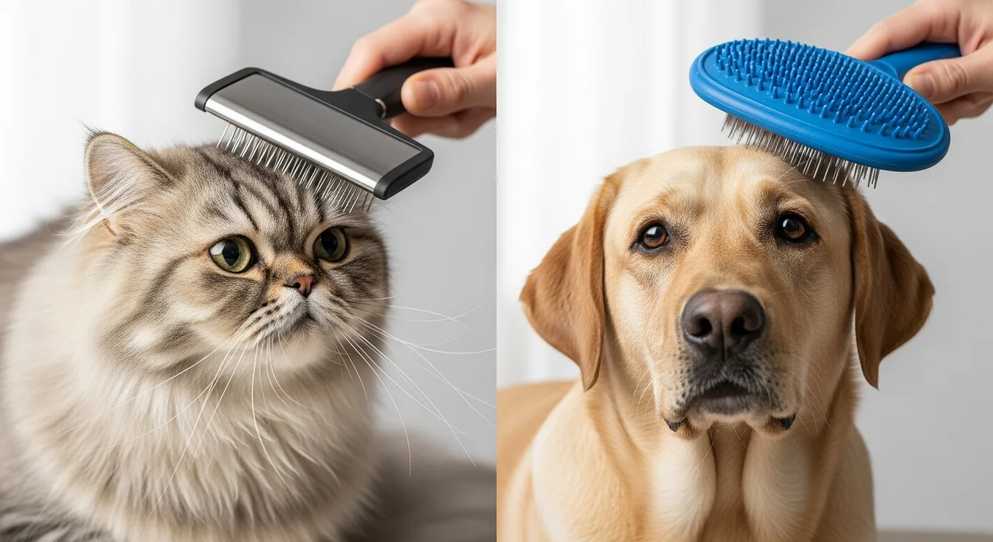 Peli di Gatto vs Cane: Quale Spazzola è Meglio?