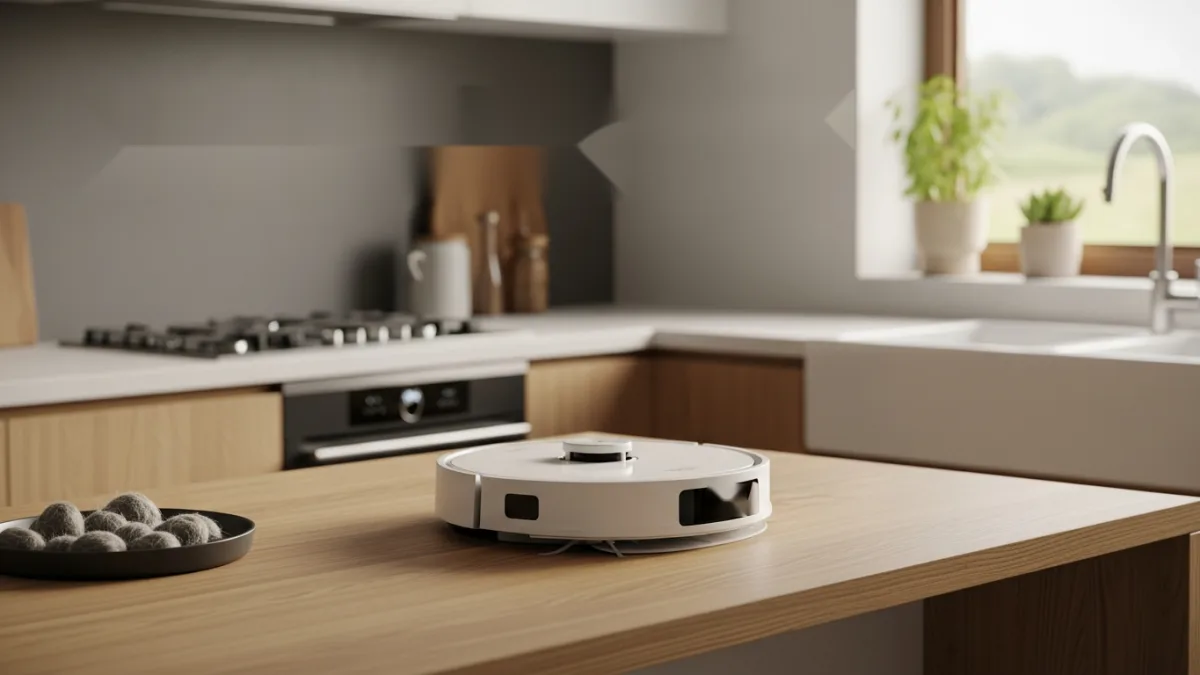 Robot aspirapolvere per peli animali parquet -