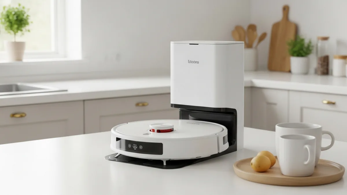 Robot aspirapolvere silenzioso per animali domestici -